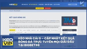 keo nha cai 5 kqbd - Kèo Nhà Cái 5 – Cập Nhật Kết Quả Bóng Đá Trực Tuyến Mọi Giải Đấu Tại Bigbet88